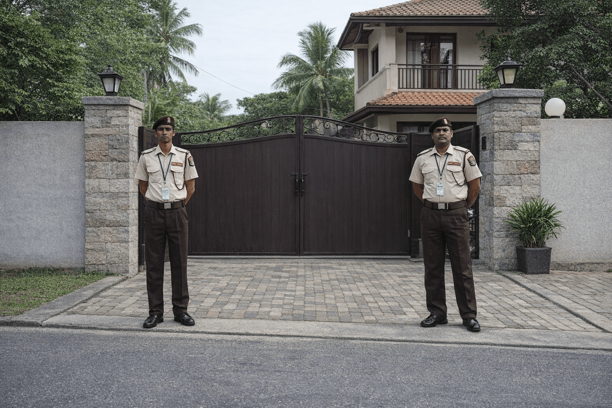 Static Security Guard Services | Eagle Security Sri Lanka